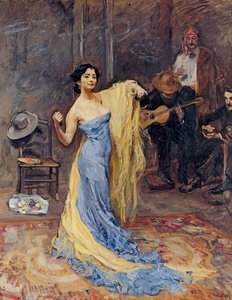 Bild der Tänzerin Marietta di Rigardo, 1904