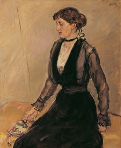 Fräulein Eva Steinbarth von Max Slevogt