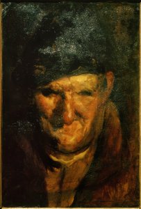Kopf eines Bauern von Max Slevogt