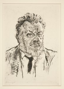 Selbstporträt von Max Slevogt