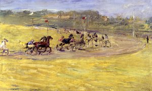 Trabrennen von Max Slevogt