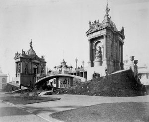 Betonbrücke, die All-Russia Ausstellung, Nischni Nowgorod, Russland, 1896