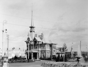 Zarenpavillon, die All-Russland-Ausstellung, Nischni Nowgorod, Russland, 1896 von Maxim Dmitriev
