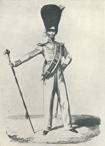 17. Regiment, Tambourmajor 1830, 1830 1909 von Maxim Gauci