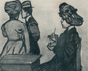 La Complaisante Amie, um 1920, 1923 von Maxime Pierre Jules Dethomas