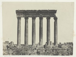 Baalbeck (Heliopolis), Kolonnade des Sonnentempels; Syrien