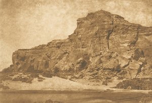 Djebel-Aboucir - Linkes Ufer des Zweiten Katarakts, 25. März 1850 von Maxime Du Camp