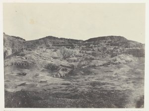 Gournah, Nekropole von Theben; Theben von Maxime Du Camp
