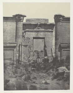 Médinet-Habou, Propyläen des Thoutmoseum; Theben