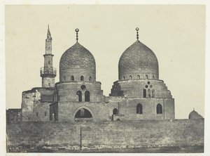 Moschee und Grab des Sultans Kansou-el-Gouri, Kairo, 1849-51, gedruckt 1852 von Maxime Du Camp