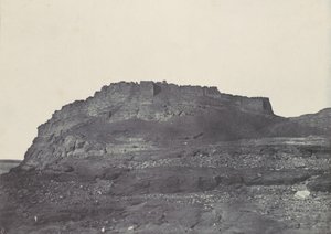 Nubien. Festung von Ibrym, ehemalige Premmis. Blick nach Süden, 1850 von Maxime Du Camp