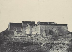 Nubien. Großer Tempel der Isis, A Philoe. Gesamtansicht von Norden