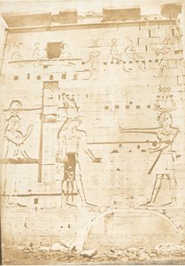 Zweiter Pylon des Tempels der Isis, in Philae, 13. April 1850