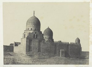 Tombeau de Sultans Mamelouks, Le Kaire von Maxime Du Camp