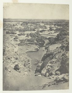 Vue Cavalière De La Seconde Cataracte, Nubien, 1849-51, gedruckt 1852
