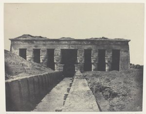 Gesamtansicht, Großer Tempel von Dendera (Teutyres), Oberägypten