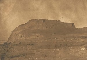 Ansicht der Festung von Ibrym von Maxime Du Camp