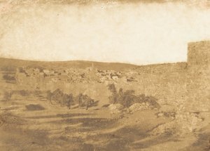Vue prise au Nord-Ouest de Jérusalem, August 1850