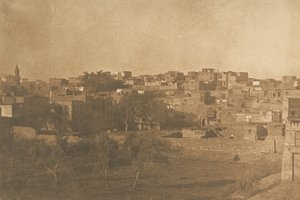 Vue prise du quartier Franc, au Kaire, Dezember 1849-Januar 1850 von Maxime Du Camp