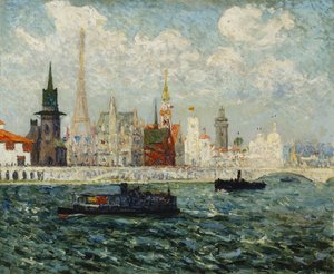 Die Pavillons, Pariser Weltausstellung, 1900