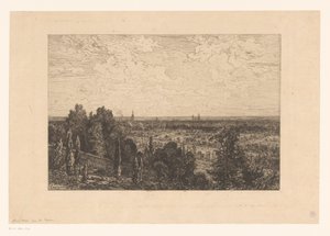 Ansicht von Cenon von Maxime François Antoine Lalanne