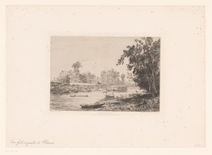 Ansicht der Seine in Neuilly