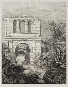Ruinen des Palais Gallien in Bordeaux