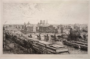 Blick vom Louvre
