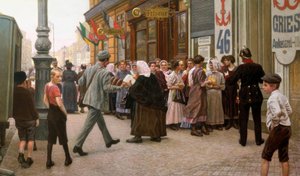 Ankerbrotverkauf im 3. Bezirk in Wien von Maximilian Lenz
