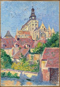 Kathedrale von Gisors, Blick von Fosse aux Tanneurs