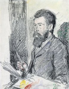 Porträt von Georges Seurat