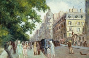 Straßenszene in Paris