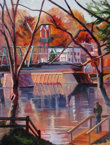 Herbstflussfischer von Maxine Shore