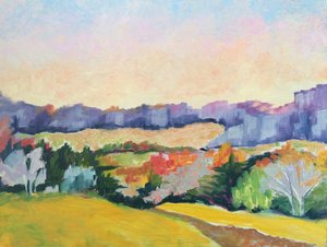 Farbenfrohe Herbstlandschaft