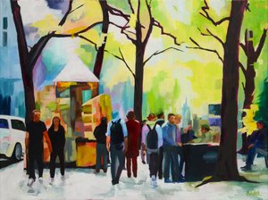 Lebendiger Stadtspaziergang von Maxine Shore