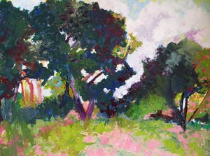 Lebendige Sommerlandschaft von Maxine Shore