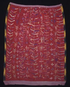 Cofradia-Textil, möglicherweise eine Schürze für eine Christusfigur, ca. 1920-1940 von Mayan Mayan