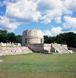 Observatorium, Späte Postklassische Periode (1200-1500 n. Chr.) von Mayan Mayan