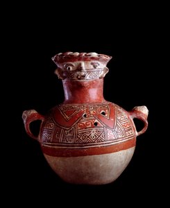 Präkolumbische Kunst, Maya-Zivilisation, postklassische Periode: zoomorphe Begräbnisurne