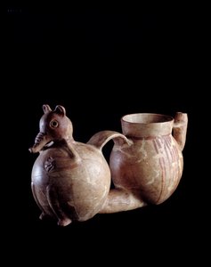 Präkolumbische Kunst, Maya-Zivilisation, präklassische Periode: Doppeltonvase