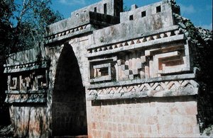 Ansicht des Bogens von Mayan Mayan