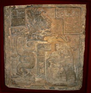 Yaxchilan Sturz 15 Maya-Kunst