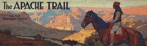 Der Apache Trail über die Southern Pacific von Maynard Dixon