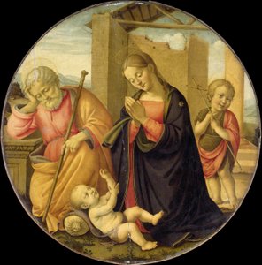Anbetung des Christkindes von Meester Allegro
