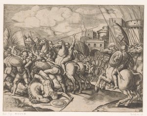 Sieg von Scipio über König Syphax