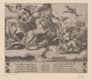Wagen von Venus und Apollo
