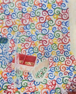 Stillleben mit Glasflasche, 2013