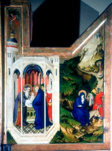 Die Darstellung im Tempel und die Flucht nach Ägypten, 1394-1399