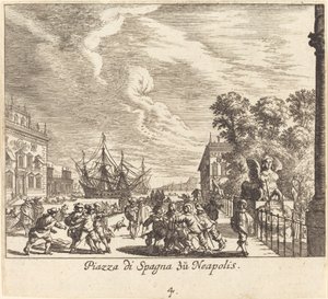 Piazza di Spagna, Neapel