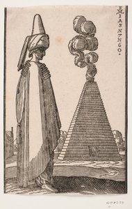 Mann im Umhang von Melchior Lorck